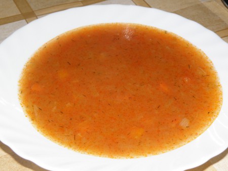 Gyors tök leves 