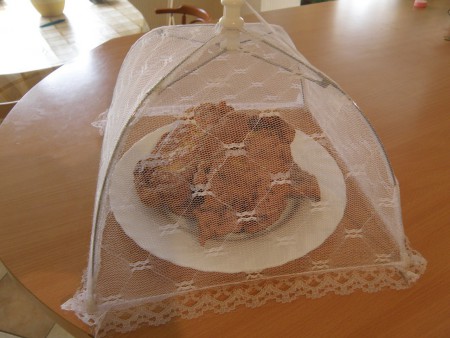 Ételvédő háló