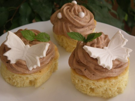 "Hamis muffin" / Pillangós muffin 