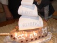 Kalózhajó torta